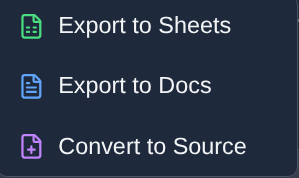 Extend Time Export ExtendLM - NotebookLM Extension